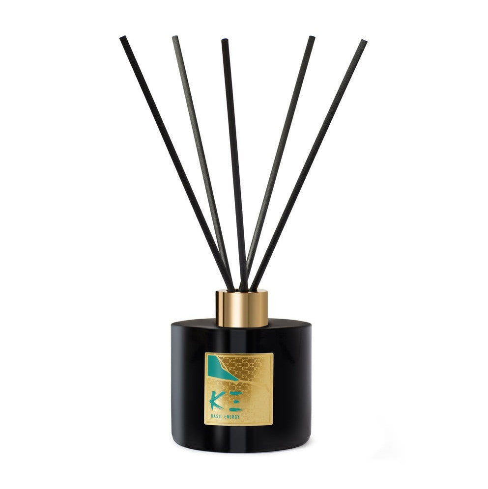 Diffuser, K3 Basil Energy Reed & Raspberry Scent, 200 mL 6.7 fl oz