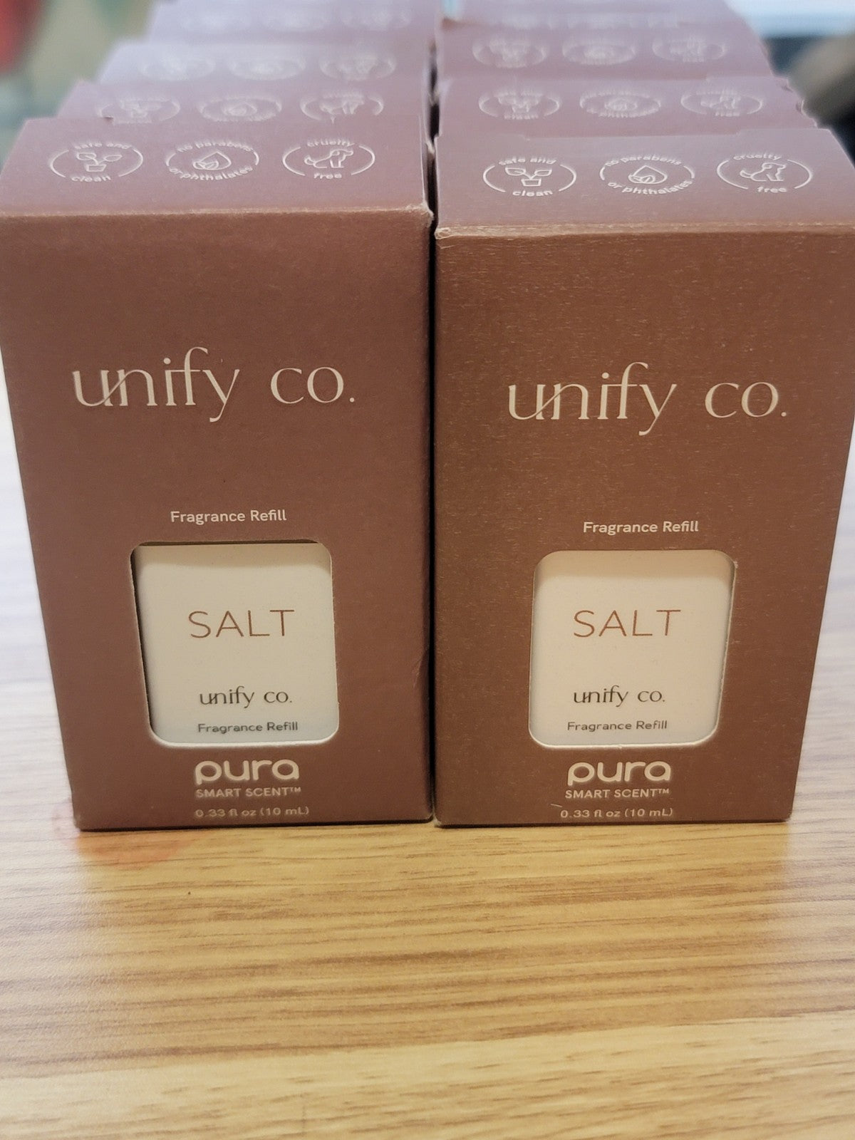 Lot of 2 Pura Smart Scent Fragrance Refill Unify Co Salt